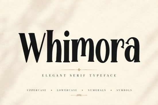 Whimora Font